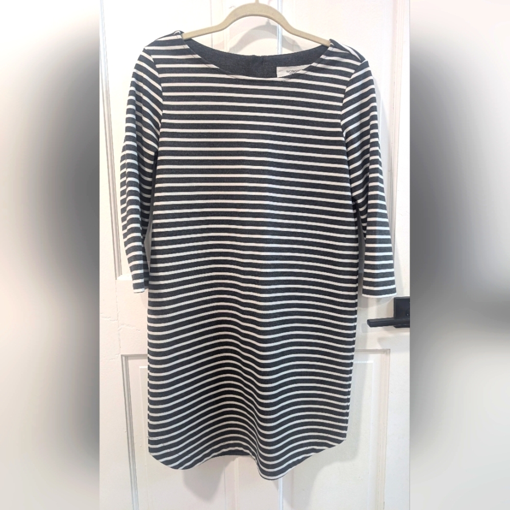 Workshop Republic Clothing Black and White Sheath Dress